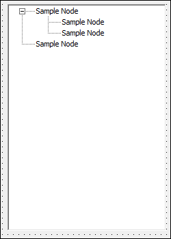 The Treeview's default nodes