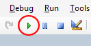 The Run icon in Excel VBA